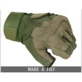 Gants tactiques doits moitié ISO Standard